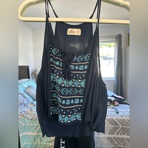 Hollister boho tank top